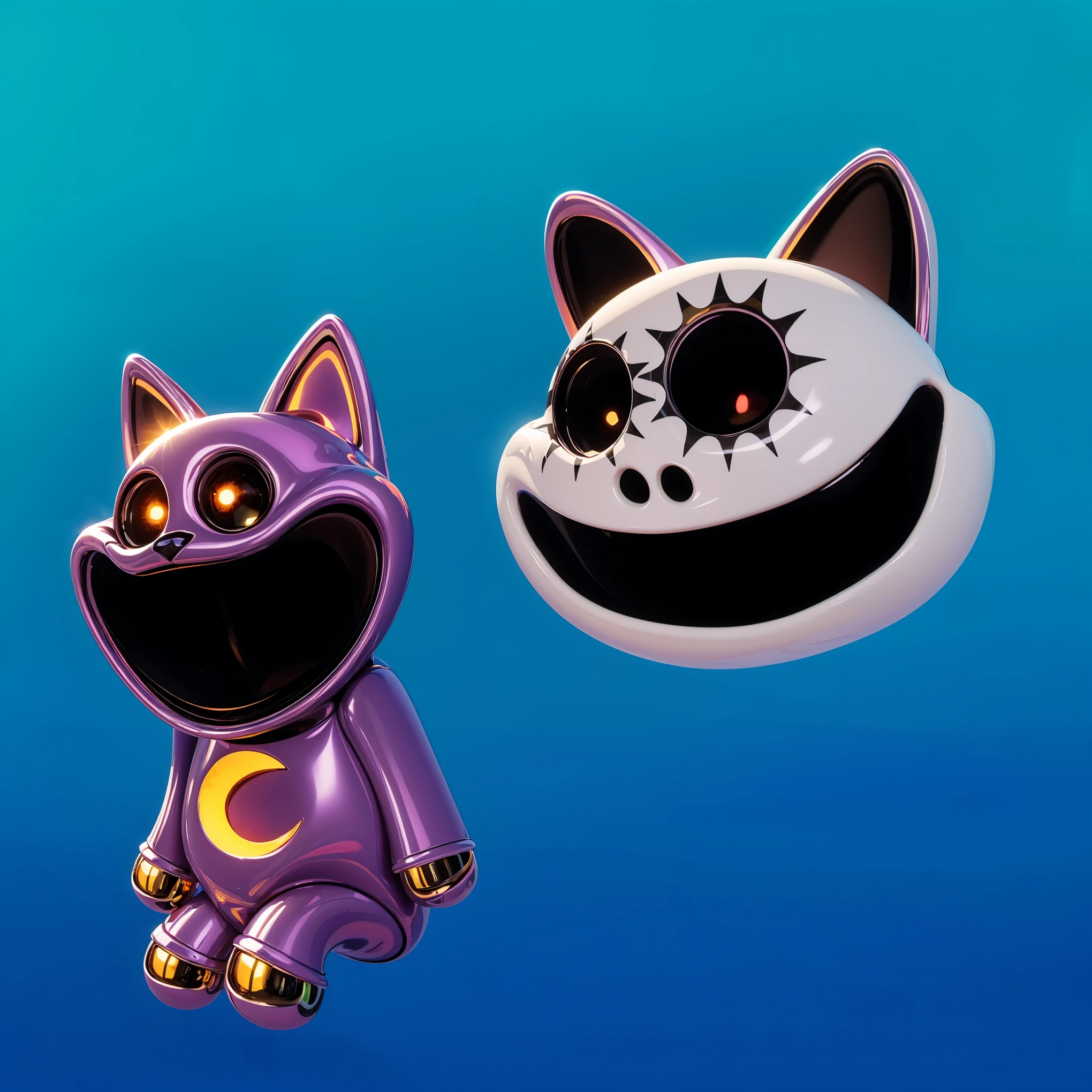 Create an image of colorful individual sections. The object must have transparent walls and be divided into compartments of different colors: red, purple and green. Each section should be clearly visible through transparent walls. The background of the image should be a bright blue color, highlighting the bright and playful design of the terrarium. cartoon key frame rendering, cute 3D rendering, Shiny metallic,Create ultra sharp  цветной рендеринг zbrush. perfect cgi, cgi art created only with gradients, smooth silhouette, Create ultra sharp skin, high intensity refraction, (plastic material), most beautiful vfx, blue background, plastic refractions, glossy texture, smooth 3d model, multiple light sources, rim light, sharp post effects render, (glossy plastic texture with multiple big light probe refractions), perfect cgi, cgi art created only with gradients, smooth silhouette, high intensity refraction, (plastic material), most beautiful vfx, blue background, plastic refractions Create ultra sharp