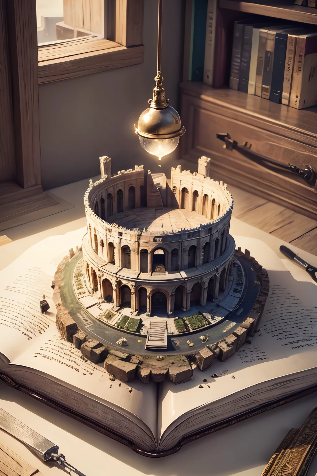 Colosseum, MagicBook,building, 