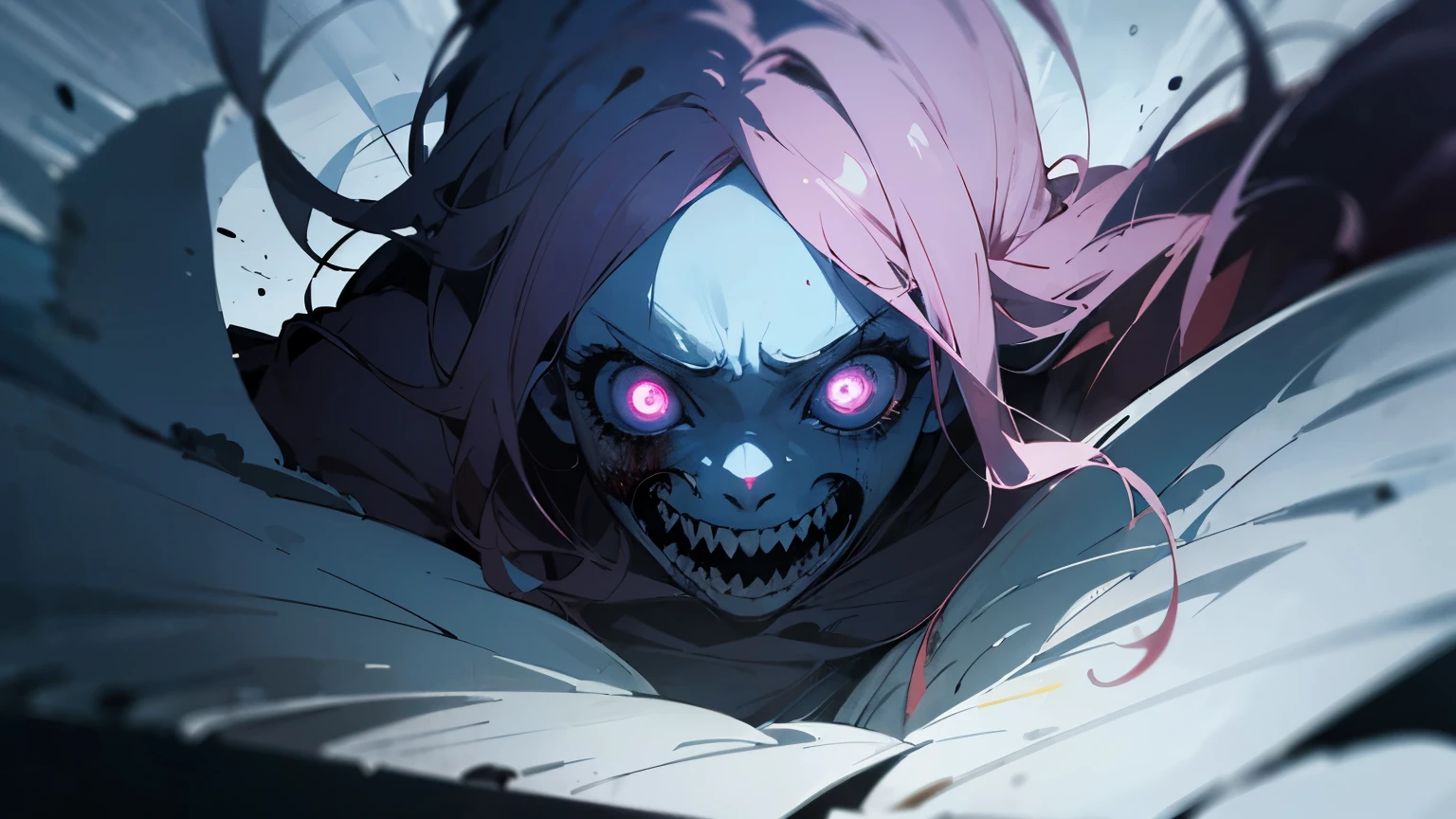 ((melhor qualidade)), ((super hdr)), ((4k)), ((horror anime girl)), ((horror))