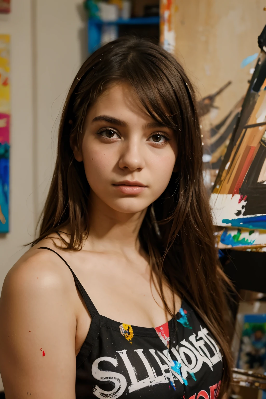 Painting about youth culture