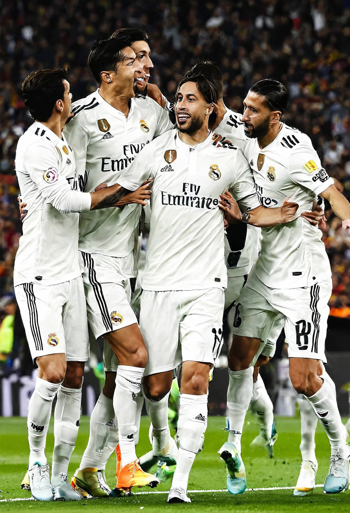 Real madrid menginjak barcelona