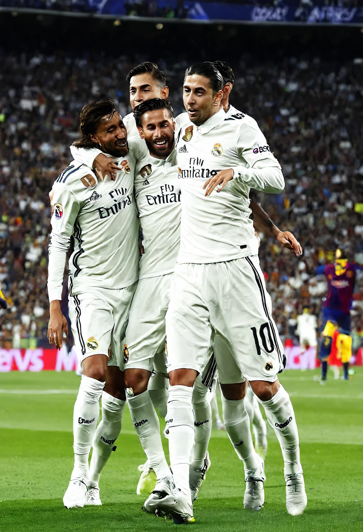 Real madrid menginjak barcelona