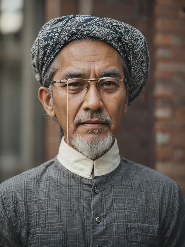 an old man wearing glasses and a turban in front of a brick wall with, highly detailed photo portrait, portrait photo of an old man, high detail portrait photo, realistic portrait photo, portrait realistic photograph, asian man, asian male, man with glasses, potrait, man with thin lines on the face, cinematic realistic portrait, highly detailed vfx portrait of, highly detailed vfx portrait, south east asian with round face, ultra realistic portrait, photo realistic portrait, portrait photoreal, color photograph portrait 4k, photorealistic portrait, 4k portrait