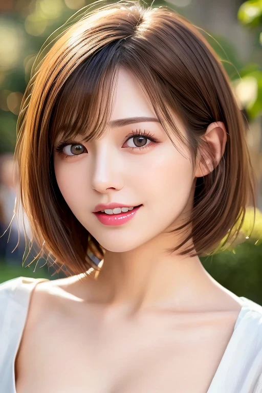 8k、Best Quality、Ultra Wide Angle Monofocal Lens 、(Representative Works:1.2)、(Real)、(Real:1.37)、 ultra-fine、One female college student、Beautiful teeth alignment、smile、Well-formed fingers、 ponytail、Office、(suit)、Big Breasts、 perfect body、 perfect finger、Beautiful Skin、Professional Lighting、gravure、Face and skin detail、Microparticles、RAW Photos