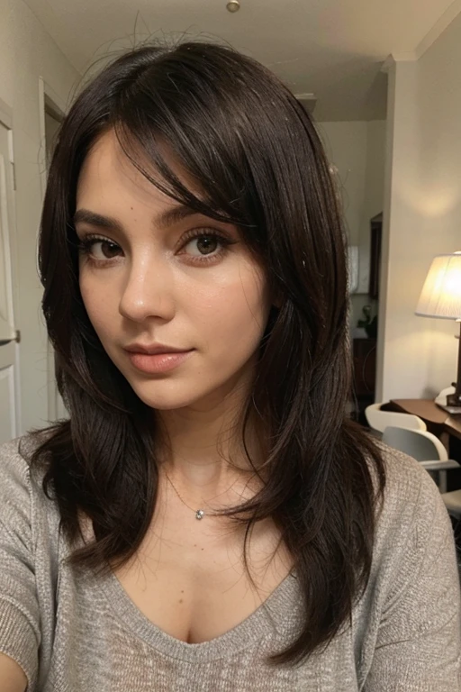 mulata cabelo curto olhos pretos cabelo ondulado
