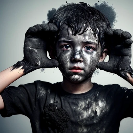 A comedy about a boy covered in soot and wearing tattered clothes