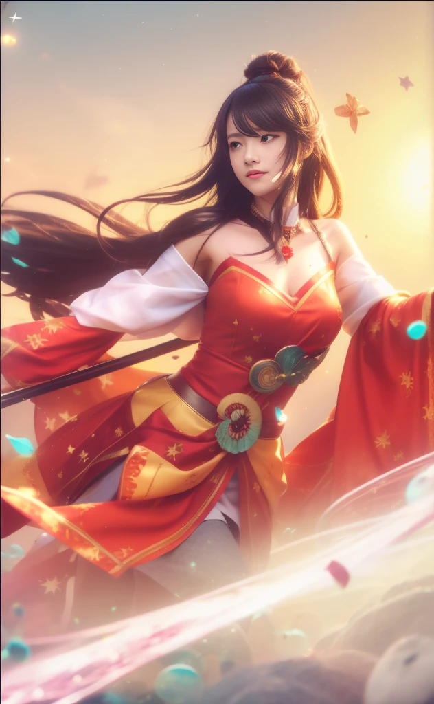 (filmgrain:1.4),(Fuji colors:1.2), No makeup,Clear pores,1 cute Japanese girl, 26 year old, Solo, Extremely detailed eye clarity,Detailed skins,Realistic skin texture,Real skin texture,Highly Detailed Face and Skin Textur,(D cup,broad shoulder,Small round buttocks,Small head, Beautiful starry sky, themoon, Reality:1.3,Low Angle Lens, Dynamic shots:1.4, Ultra photo realsisim,Photo realism,Add noise:1.5, Doji diffraction, Dynamic action:0.5,