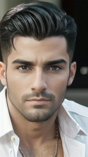 a perfect man Yaudi, with stylish hair focus on face