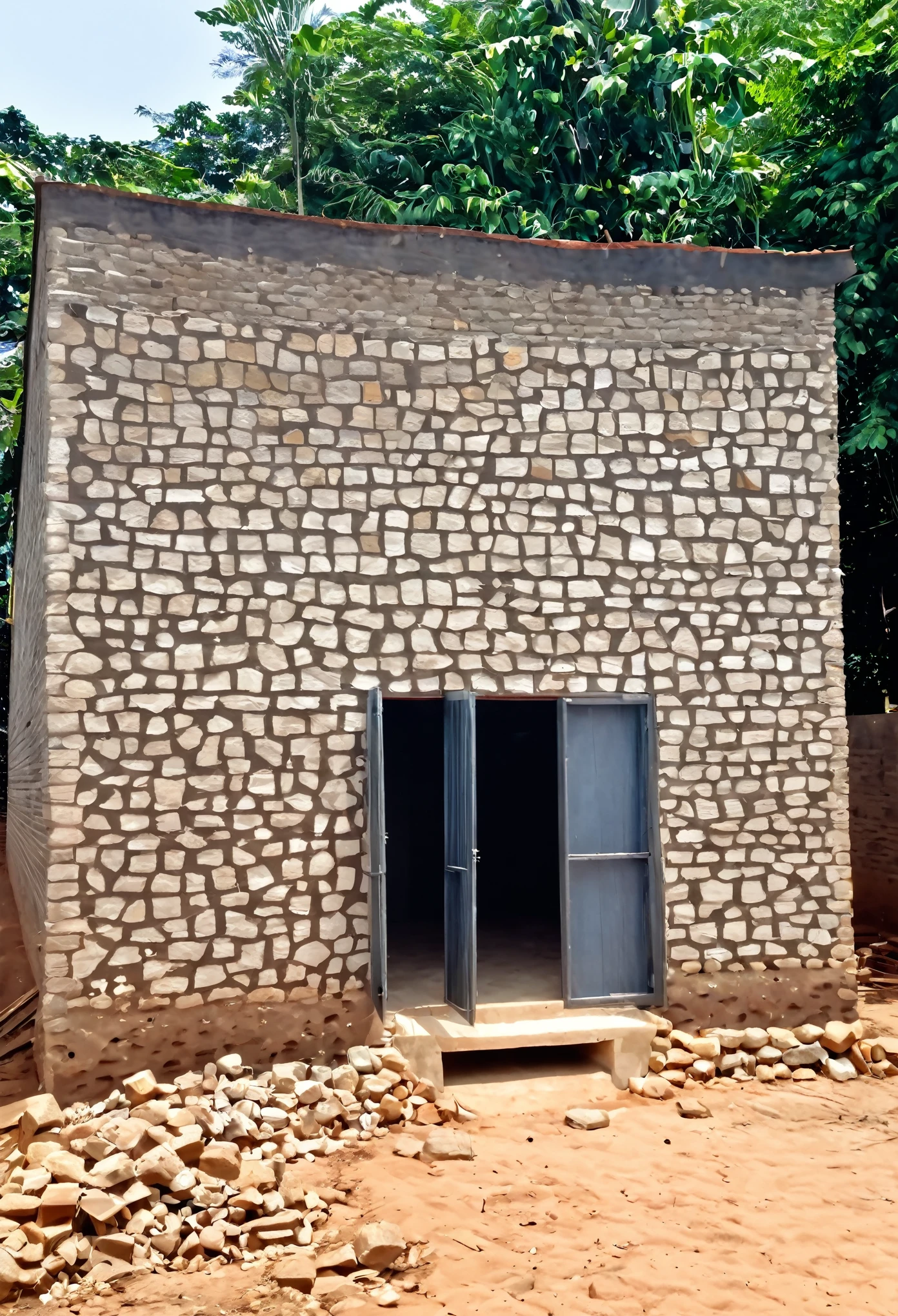 Do a torey house with amakan walls