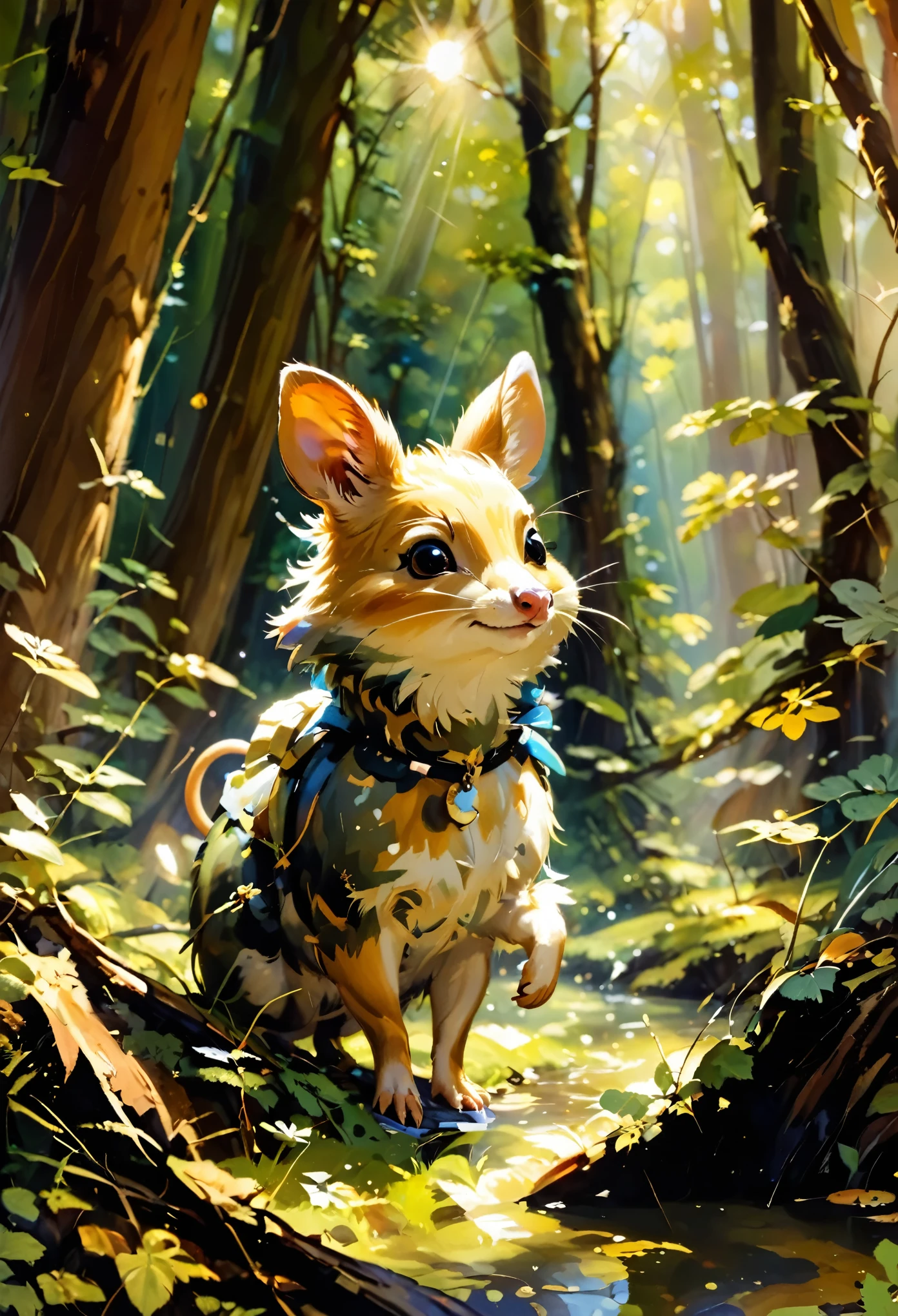 In a beautiful forest, there lived a little mouse deer named Kiko. Kiko is famous for his intelligence and always telling the truth. All the animals in the forest really like Kiko.