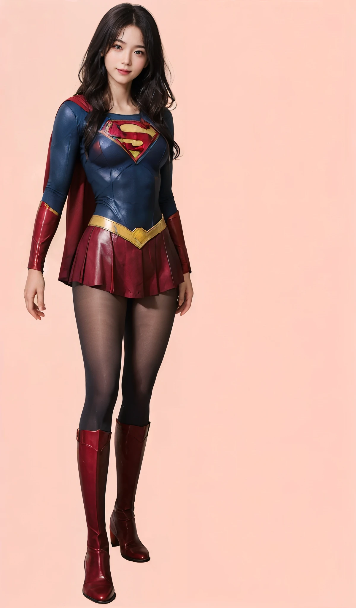 Sleeping、suffering、Falling、Are sleeping、Sleeping、suffering、mouth is always open sloppily、I always have drool dripping from my mouth、Asian beautiful girl、(((Beautiful legs in black tights.)))、(((Beautiful feet)))、(((Smiling expression)))、((((Make the most of your original images)))、(((Supergirl Costume)))、(((Beautiful Hair)))、(((suffering)))、(((Be sure to wear black tights)))、(((You must wear red boots)))、((Best image quality、8k))、((highest quality、8k、masterpiece:1.3))、(((Keep your background simple)))、Sharp focus:1.2、Beautiful woman with perfect figure:1.4、Slim Abs:1.2、Wet body:1.5、Highly detailed face and skin texture、8k、Beautiful feet