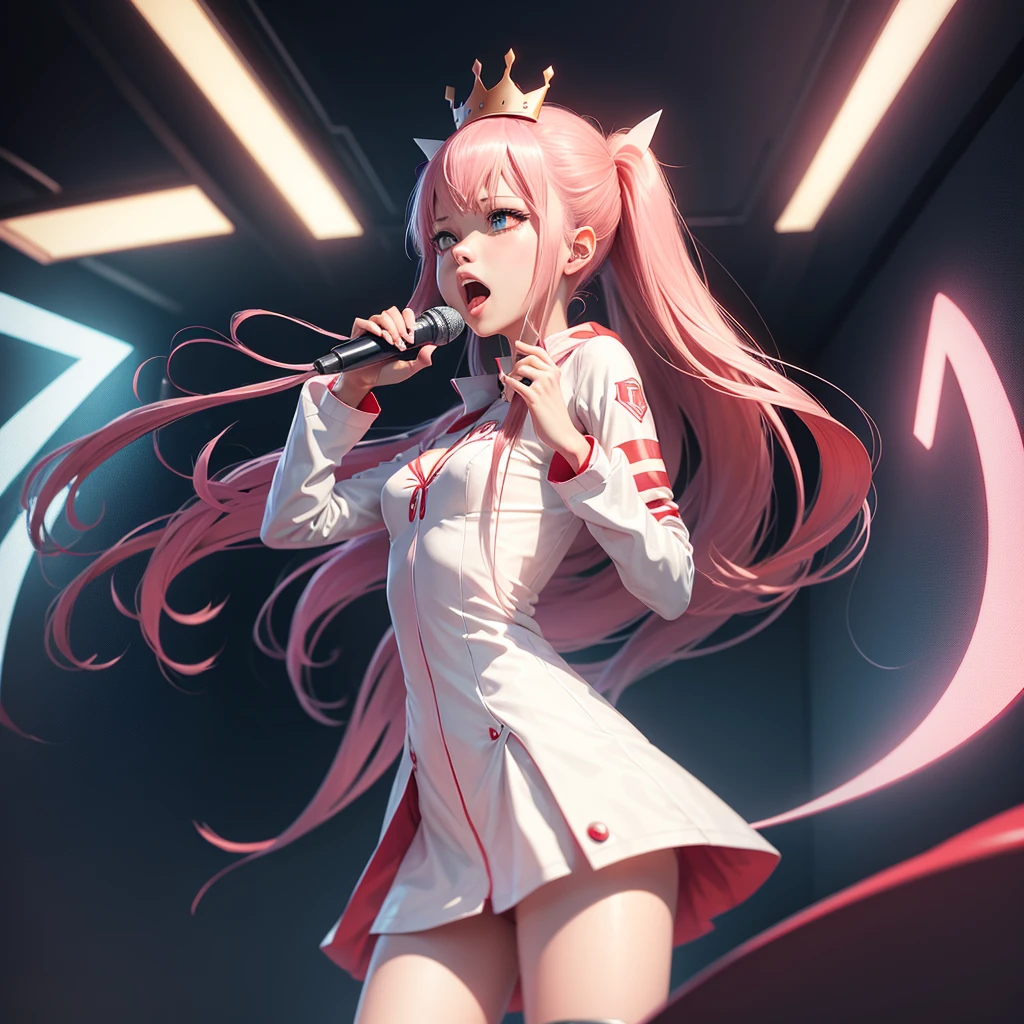 Zero two singing 