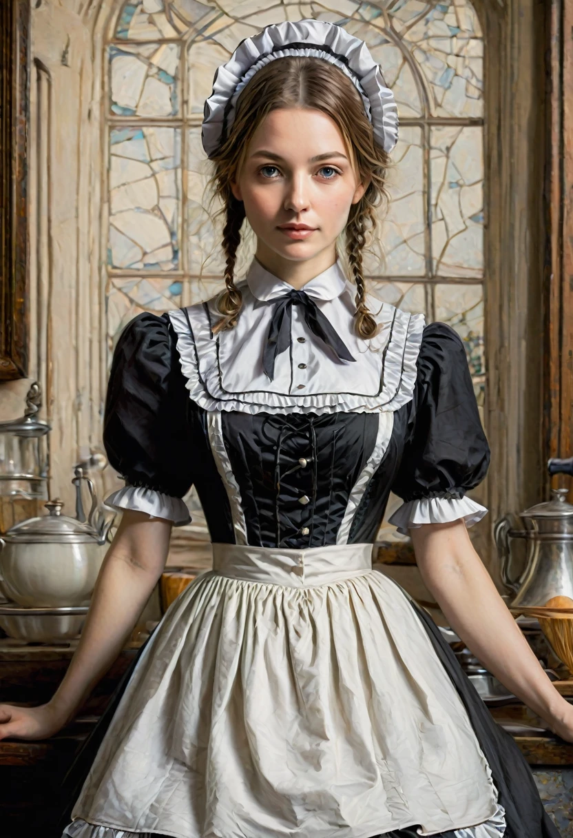 Maid Outfit, by Sam_Toft, best quality, masterpiece, very aesthetic, perfect composition, intricate details, ultra-detailed