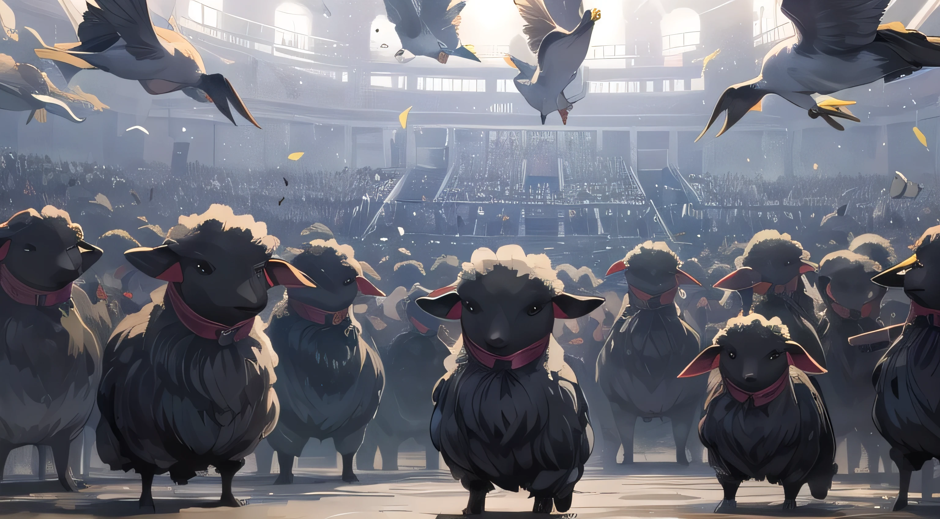 I can hear jazz、Flock of black sheep