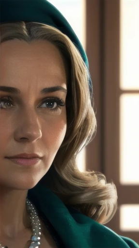 a beautiful Litvak woman, focus on the character's face.
