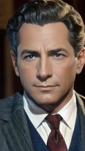 a beautiful Litvak men, focus on the character's face.