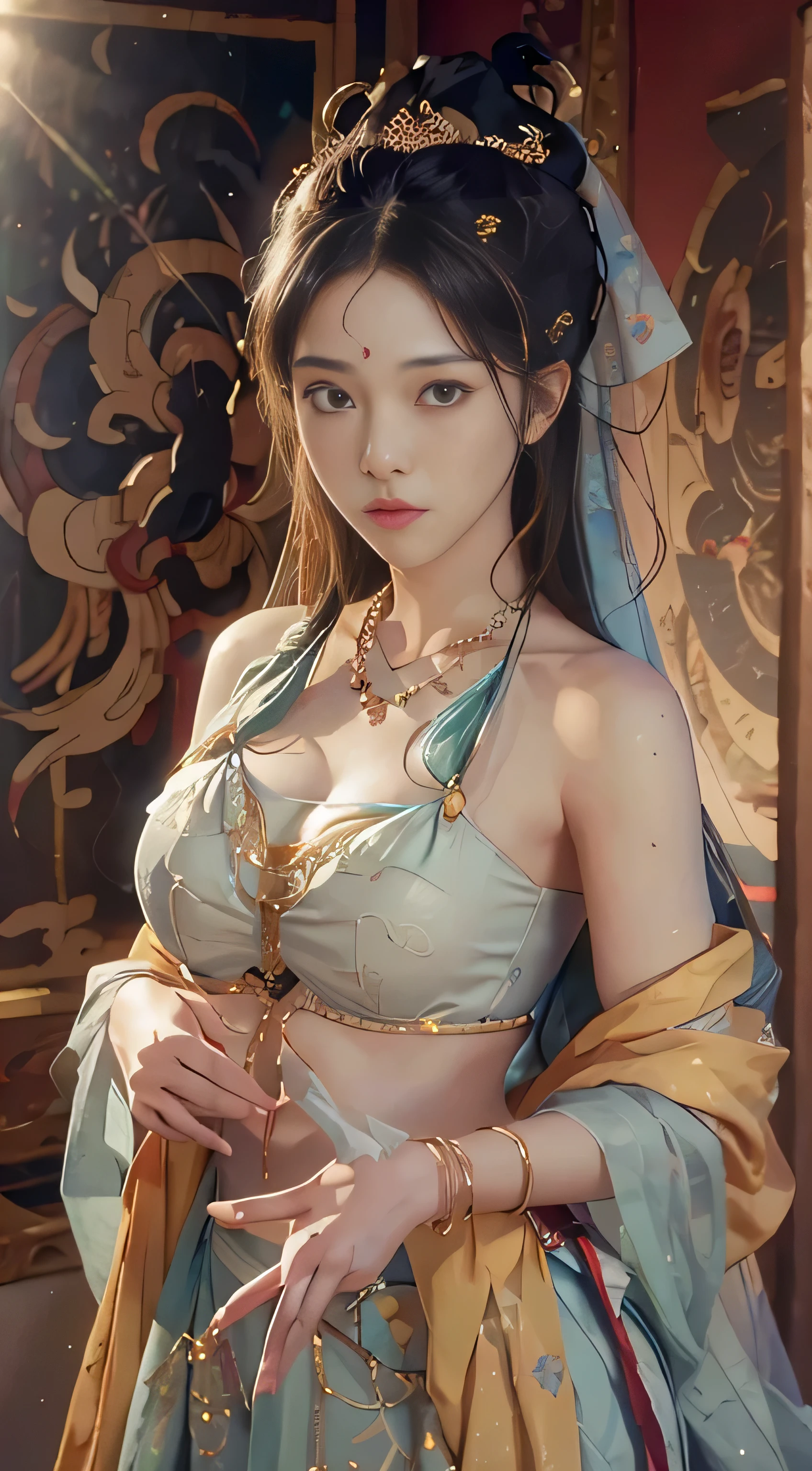 （Hyper-realistic), (illustratio), (A high resolution), (32K), (extremely higly detailed), (Most Best Illustration), (美丽细致的眼睛), (best qualtiy), (ultra - detailed), (tmasterpiece), ( the wallpaper), (Detailed and delicate face), 独奏，peeing self，Pee on the legs，Surrounded by other people，Highly Detailed Face and Skin Textur，Detailed eyes，二重まぶた，Hairpins twist woven balls，Wear large-rimmed glasses，Wearing a pink tulip fairy, Sweet and pure lace print embroidery sheer，Wearing cat ears，spreads her legs apart，Kneeling on both knees，Nervously bow your head，is shy，Embarrassing provocation and shock，Stand with your legs spread，On the floor of a dry men's toilet，A small puddle of her own urine formed around her feet， Very eager to pee， urinating， Wet yourself， Urine discharge， streaming tears， dreads， be desperate， panicking， high detal，October pregnant pot-bellied ballet，Wear ballet shoes,(dynamicposes)，1 rapariga, Play the lute on the toilet in the bathroom，White wavy hair, korean people, heterochromatic eyes, small mole under eyes, ((aprons)), Bigchest, Long legs, Tightens abs，Wear gold and silver jewelry，(Camel toes)，(fishnet stockings)，(pantyless)，(No bra)