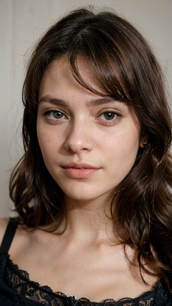 Une femme de 20 ans,visage parfait,  visage proche, very pretty