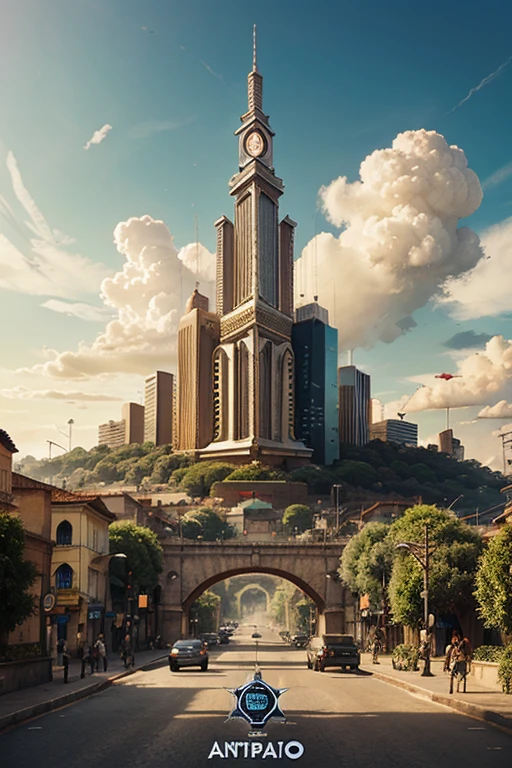 cidade antiga style pixar