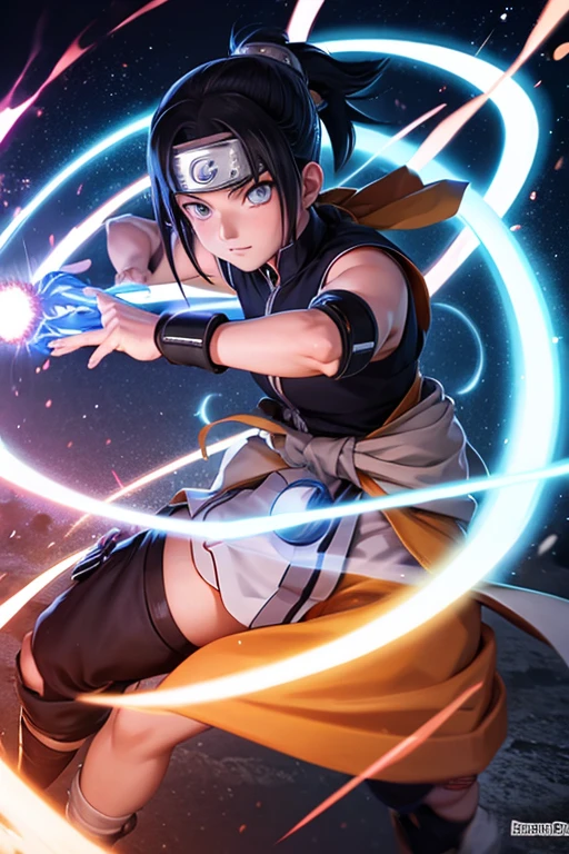 1 naruto man rasengan conbianated chidori ball