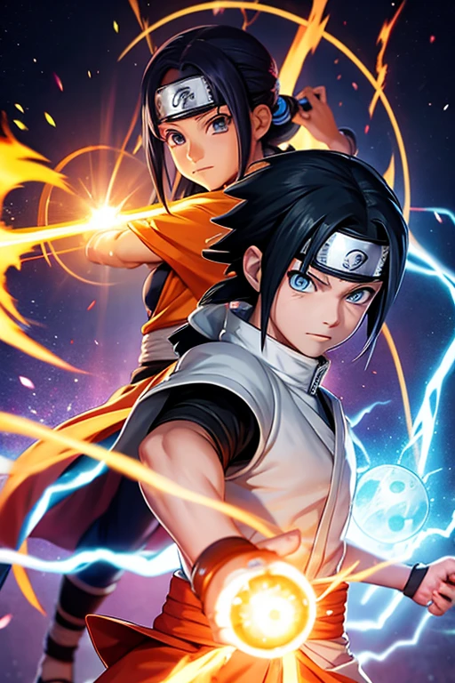 1 naruto man rasengan conbianated chidori