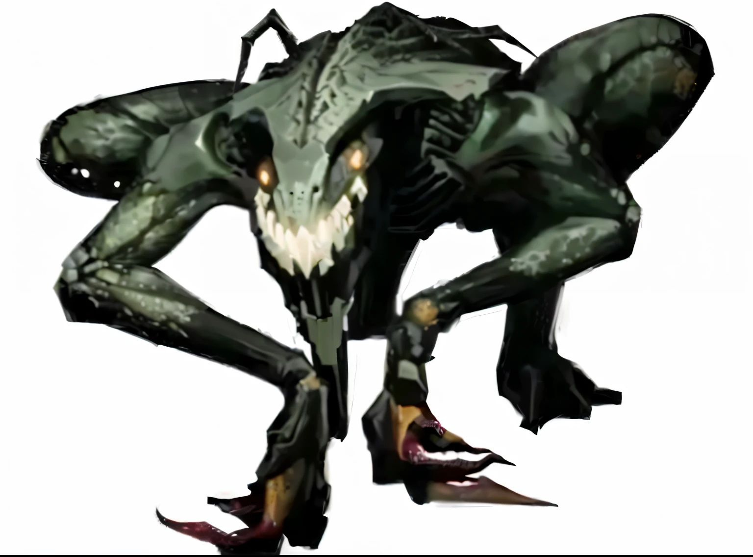 um close de uma pessoa em uma aranha com fundo preto, demogorgon, chtulhu, monstro transmitido pelo sangue, criatura sombria, um, a demon-like creature, um, a demon-like creature, wendigo, Resident Evil virus concept art, o mal dentro do monstro, criatura lovecraftiana, criatura assustadora de carne mutante, criatura da loucura, monstro lovecraftiano