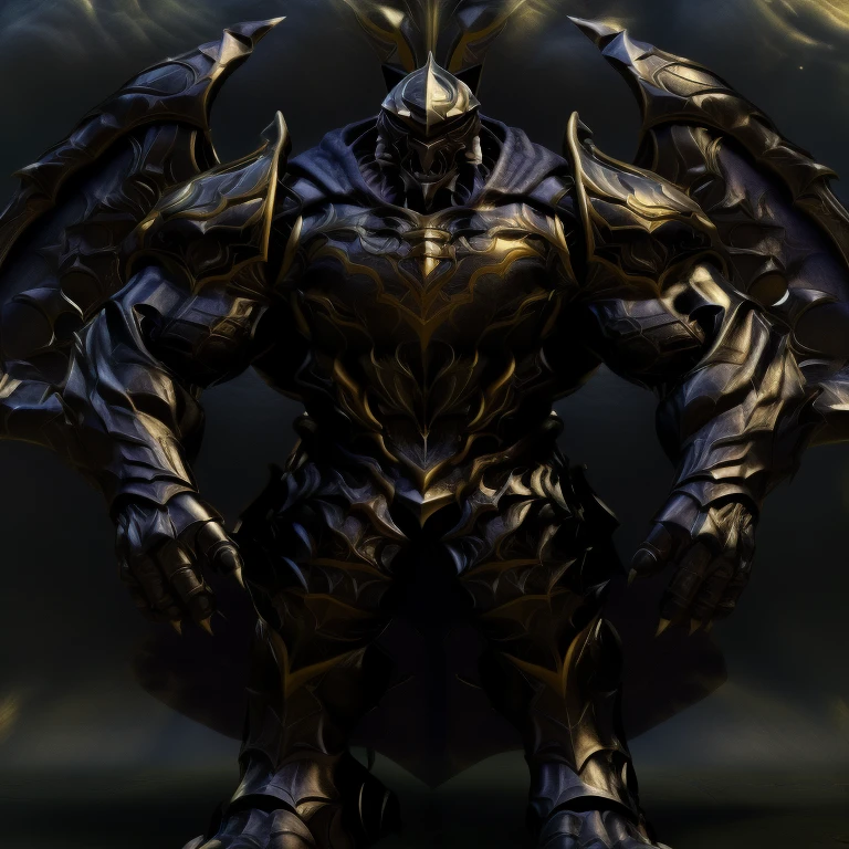 (masterpiece, best quality, detailed:1.2) (Pokémon) LUCARIO, detailed full body, a knight's mechanical armor, glowing wide and heavy armor, wears full body armor. massive muscles, huge pecs, chiseled abs, huge pectorals, exaggeratedly huge muscles. wearing a cloak. unusually developed muscular body big muscle, pecs, triceps, traps, waist narrow, unusually developed muscular body, Spread wings, It has wings. have big wings.