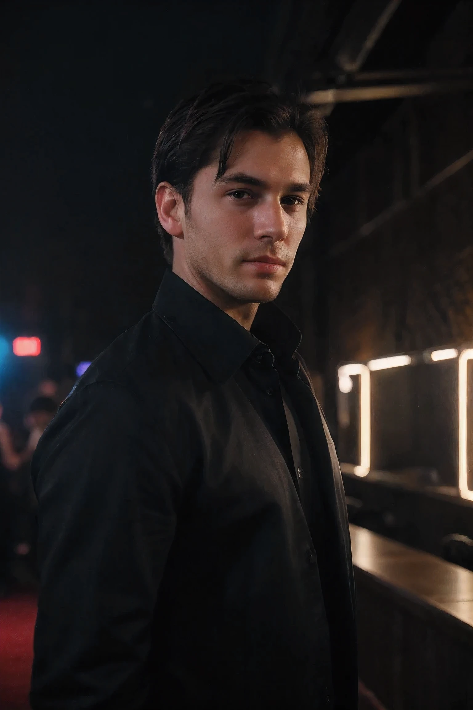 8k uhd, high quality , RAW photo, Professional Photography , handsome men , nightclub