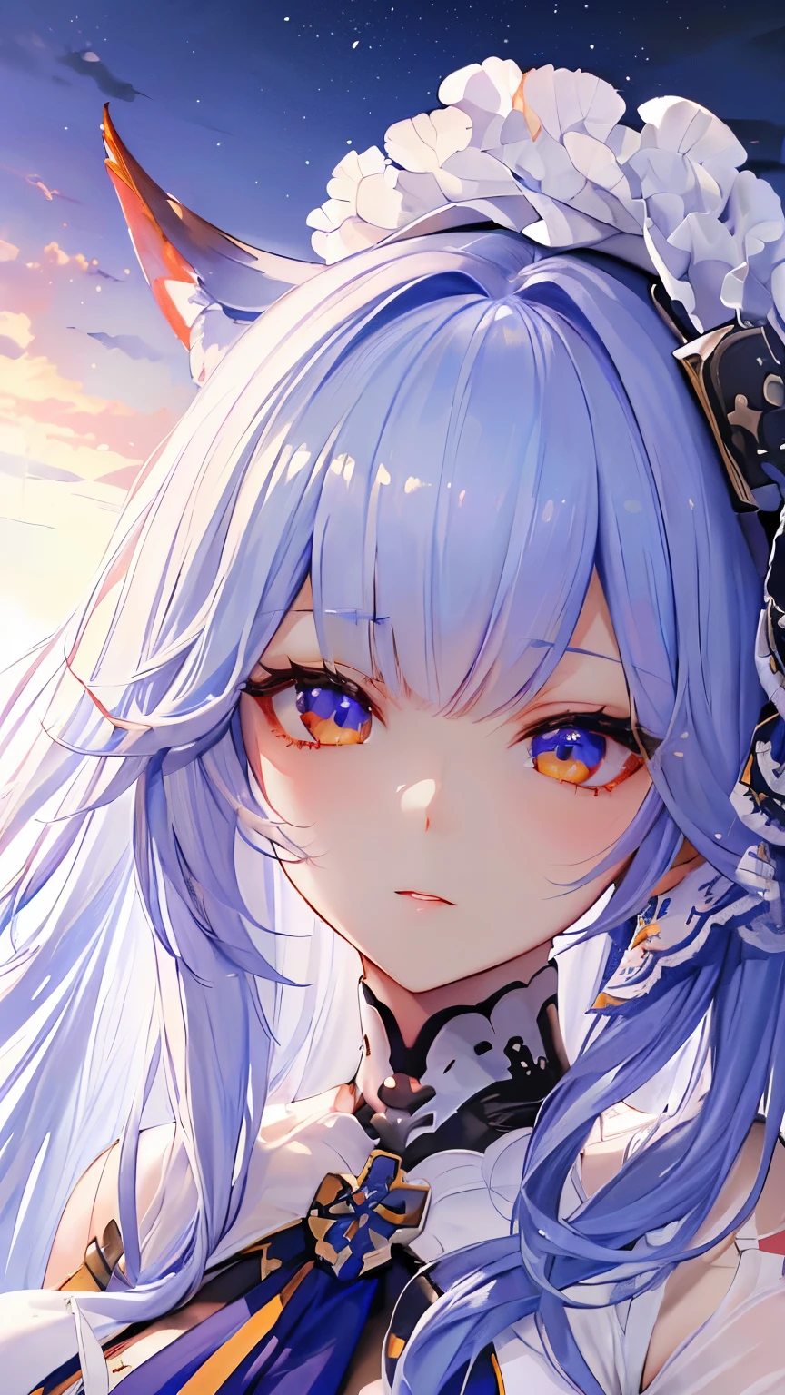 (((masterpiece))), (((High resolution))), (((8K quality))), (((Perfect Face))), (((Essex - Azur Lane))), (((shirt))), (((High resolutionの顔))), (((Top quality eyes))), (((Detailed face))), (((Detailed Texture))), Looking at the camera, big 
