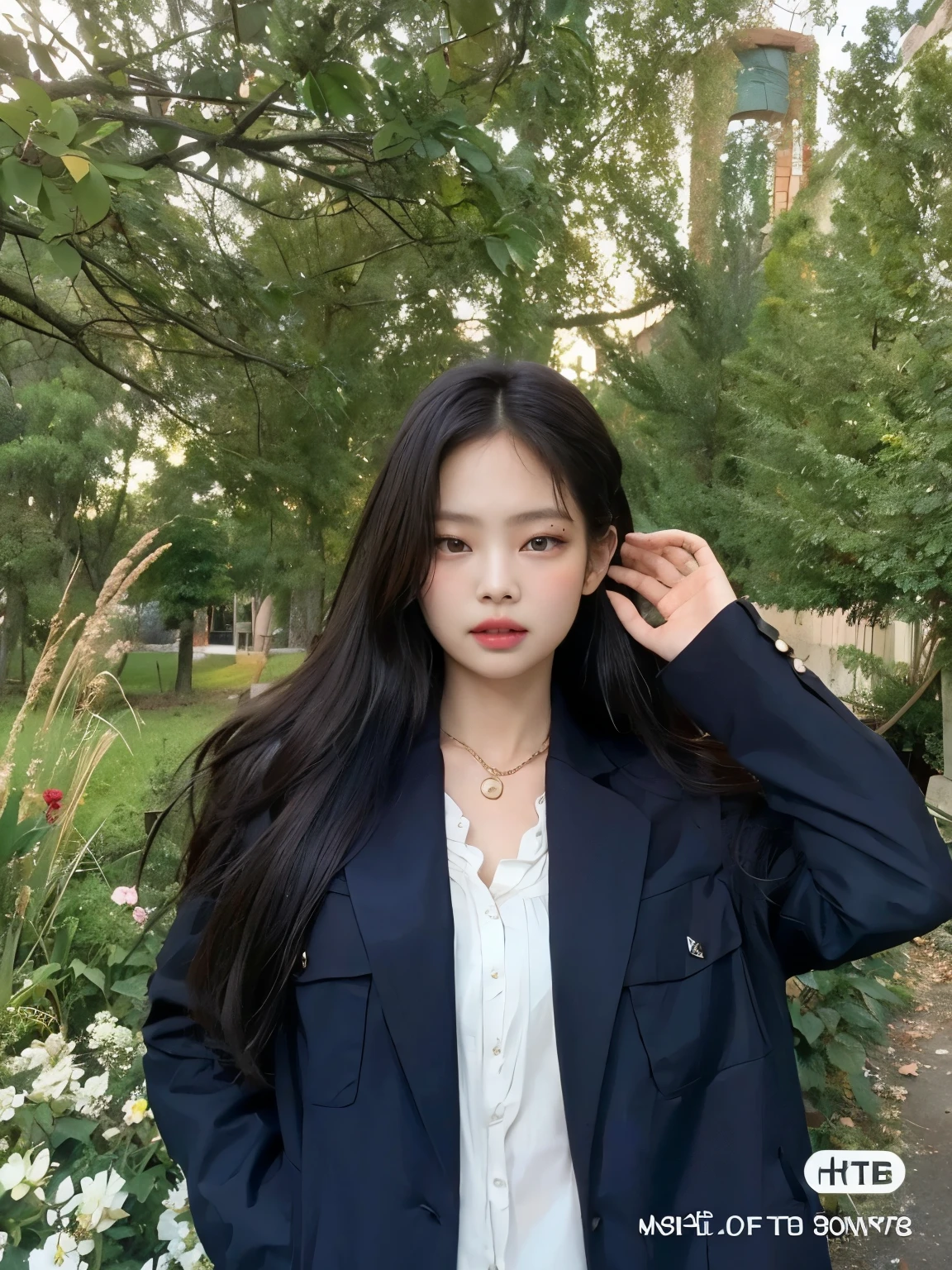 JENNIE from blackpink face, ULTRA HD, 8k