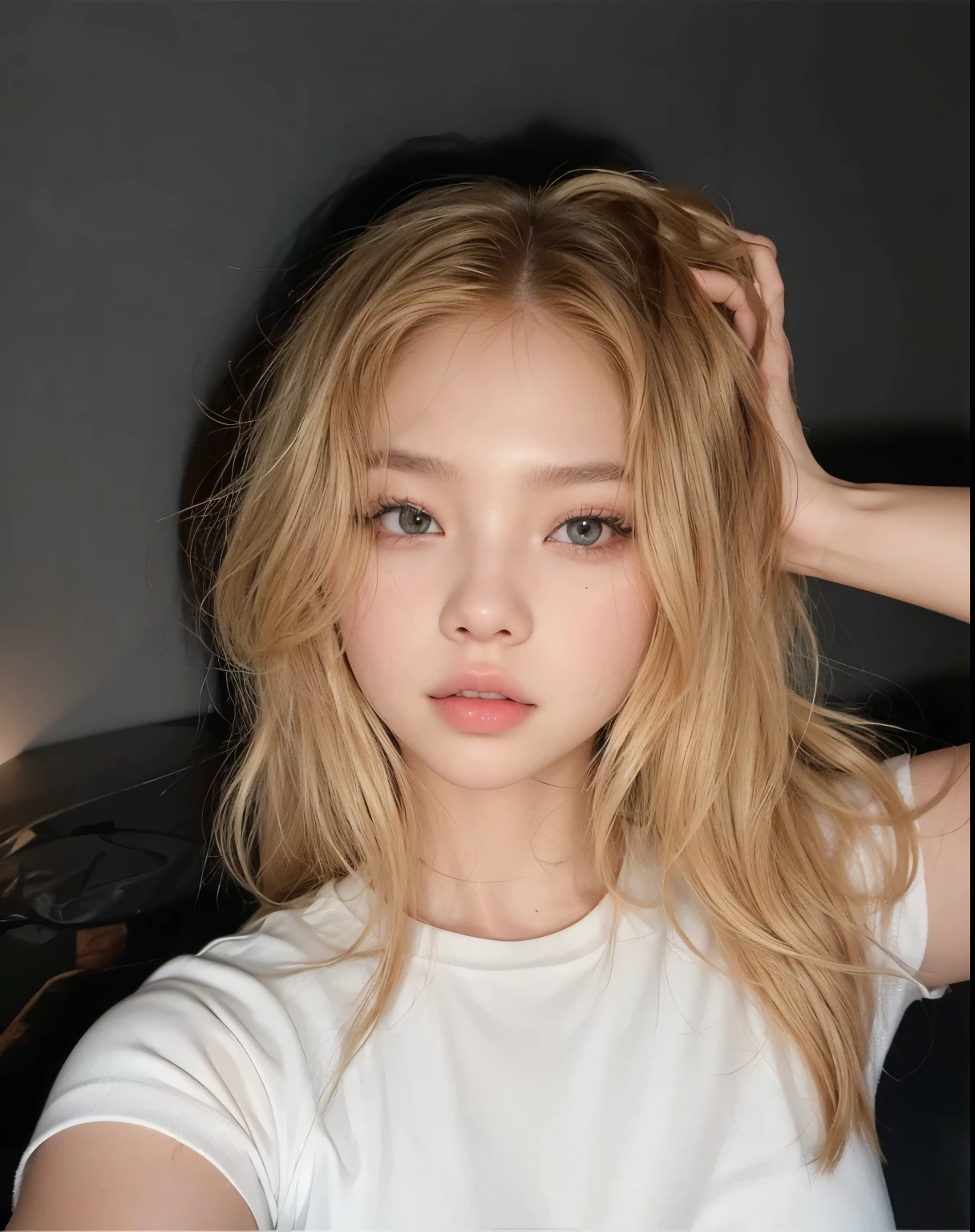 blonde hair, jennie blackpink, mulher latina, rosto perfeito, siren eyes