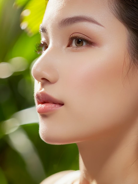 ((best quality)), ((masterpiece)), (detailed),  perfect face, dressed, (50mm lens, f/5.6),  (photo realistic:1.4), (smoother lighting:1.05), 4k, a Japanese woman, 20 year old girl, realistic lighting, Backlight, light shines on your face, ray tracing, (bright light:1.2), (Improvement of quality:1.4), detailed eyes, detailed face, high quality eyes, short hair, (( plump lips:1.4 plump chin:1.3, plump cheeks:1.3, cute nose:1.3)), off shoulder, (Enhance the mood of your body line:1.0), (Enhances the beauty of skin texture:1.1), ((full body)), beach, add flavor of tropical island))
