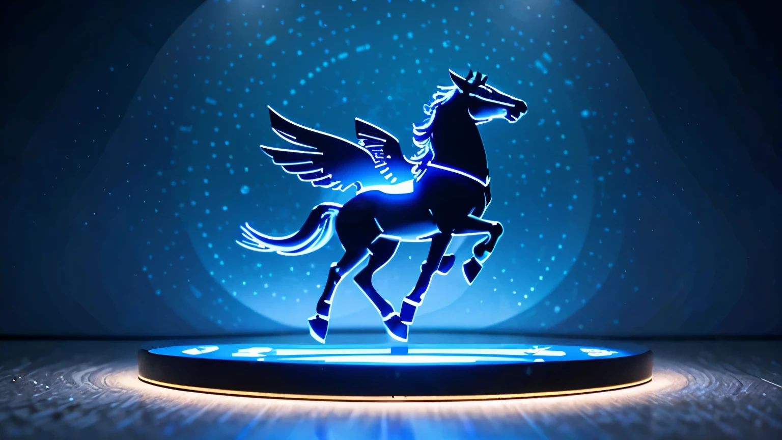 science and technology蓝色未来science and technology未来灯光场景商务背景
无人物，There is a geometric、science and technology、abstract、Pegasus，Used for blue PPT report background