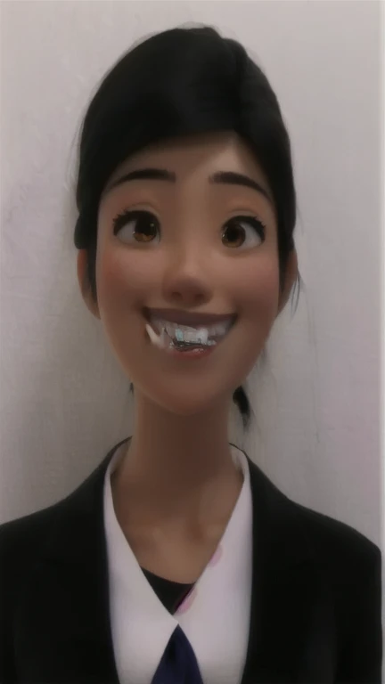 Arafaed photo of a woman in a suit and tie smiling, Aoi Ogata, eiko ishioka, nanae kawahara, sui ishida, Kazue Kato, rinko kawaichi, akiko takase, yayoi kasuma, tsugumi ohba, Hole in the Motto, etsuko miura