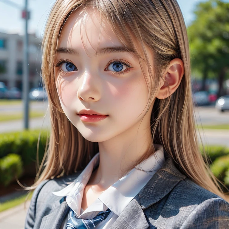 ((sfw: 1.4)), (( detailed face, cute face, detailed face, professional photography)), (Tie, Business Suit), (from side) , ( full body : 1.3), (( Shiny platinum blonde silk hair, beautiful shiny bangs, big clear sky blue eyes, very beautiful bright eye highlights, 1 Girl)), Ultra High Resolution, (Realistic: 1.4), RAW Photo, Best Quality, (Photorealistic Stick), Focus, Soft Light, (()), (( (young face))), (surface), (depth of field), masterpiece, (realistic), woman, bangs, ((1 girl))