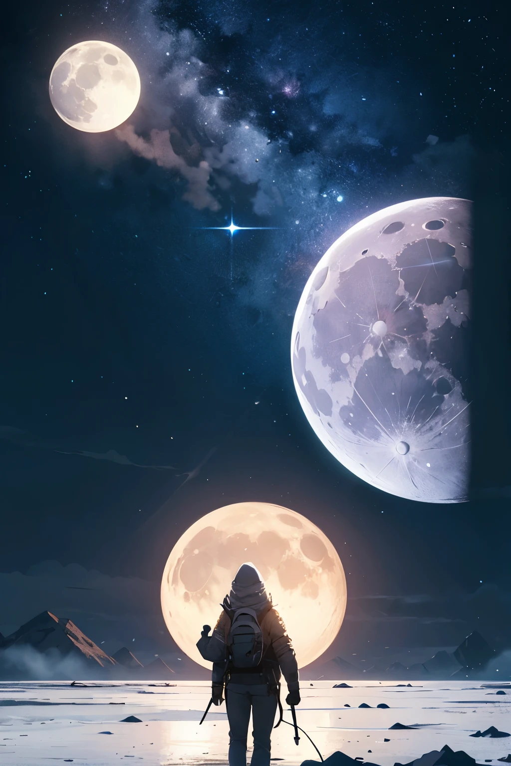 the moon