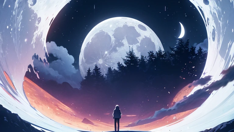 the moon