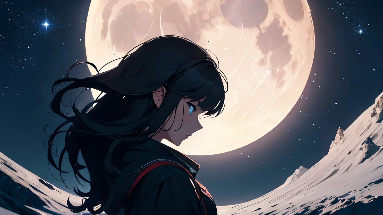 the moon
