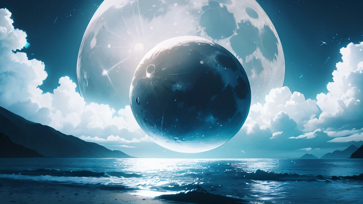 the moon