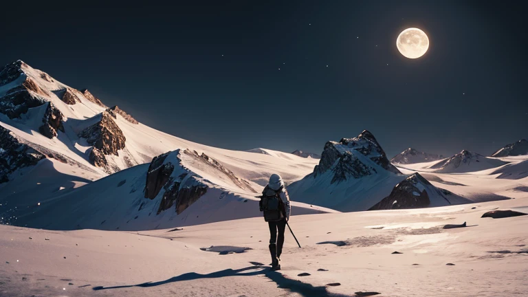 the moon