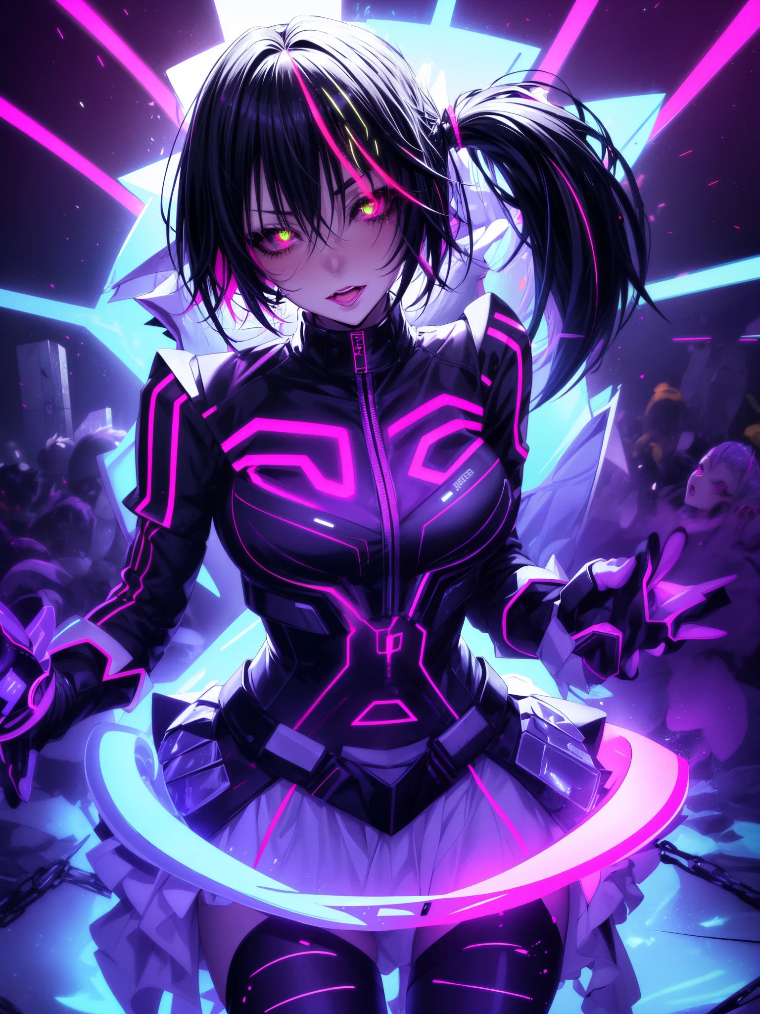 (score_9_up, score_8_up), score_7_up, 1girl, glowing neon cum, masturbate,glowing neon lipstick, glowing neon eye shadow,