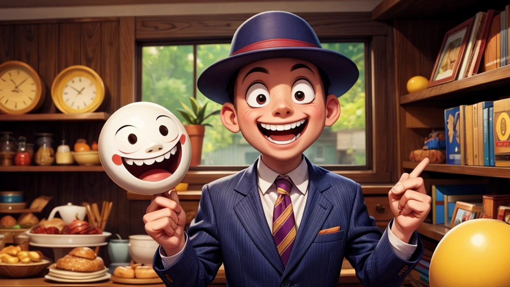 Laughing Salesman