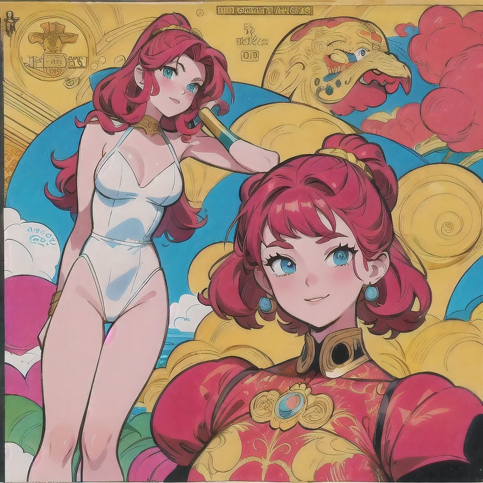 1995 Award-winning comic book coloring pages