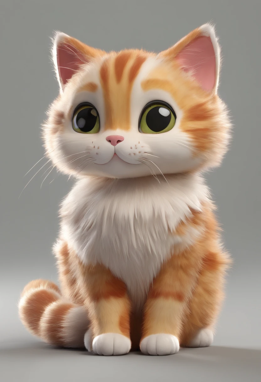 a cute Cat , cartoon , artwork , animal , high quality ,Cat .