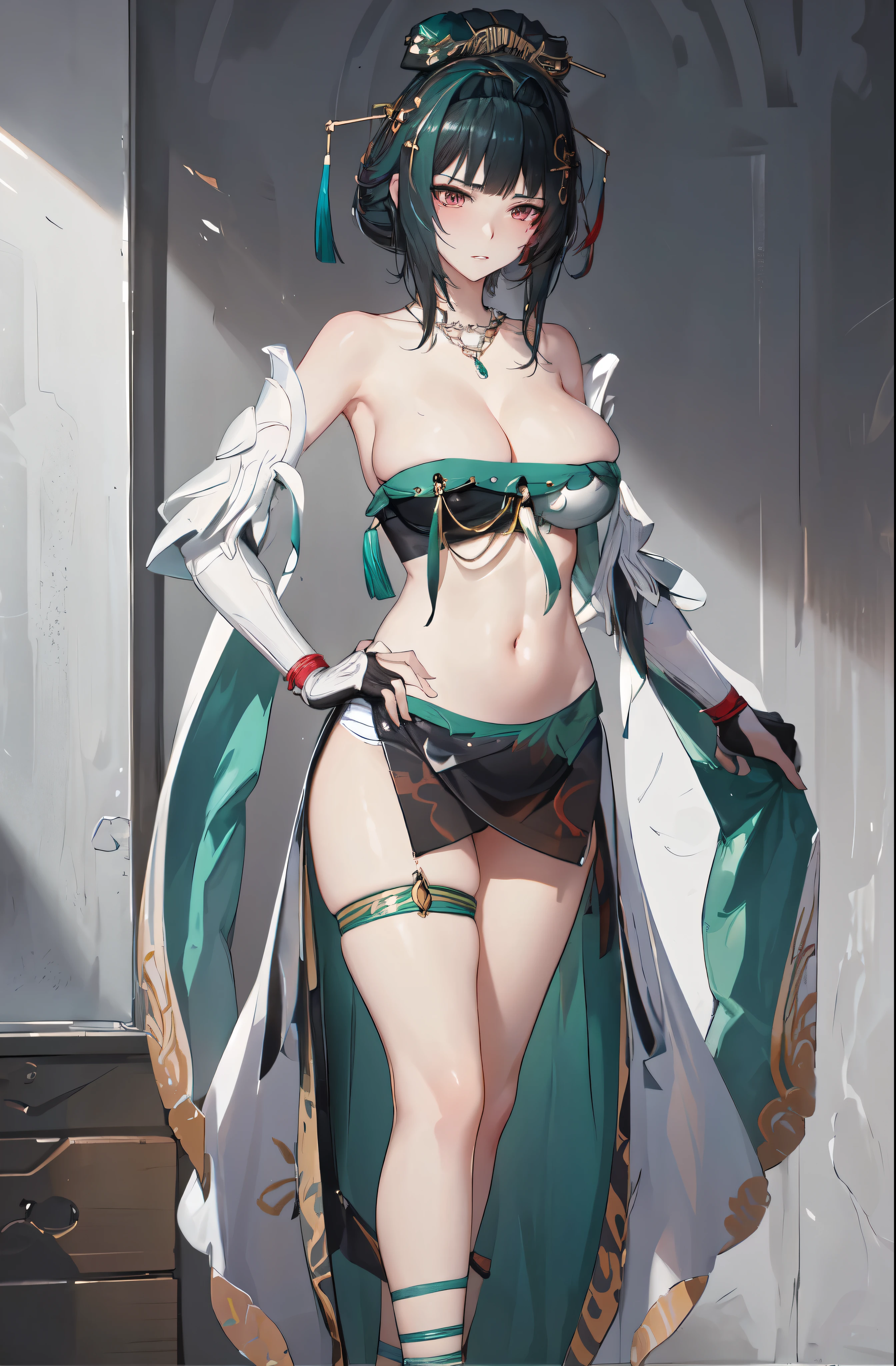 masterpiece, china dress, highres, Super detailed, very detailed, highest quality, best quality, super detailed, standing, (large breasts), mature female, hanying, Full body drawing, (masterpiece), (best quality), (hyperdetail), (illustration), ((extremely delicate and beautiful)), (detailed light), (prefect's body), full body drawing, Hanying, HanYing, sexy, sexy belly, sexy belly line, sexy belly button, {{{{{skin dentation, hit in the stomach, belly punch, belly punching, Belly punch, Belly Punch, Belly punching, Belly Punching, punching, hand on another's stomach, fist, fist on another's stomach, punching on another's stomach}}}}}, clenched hand
