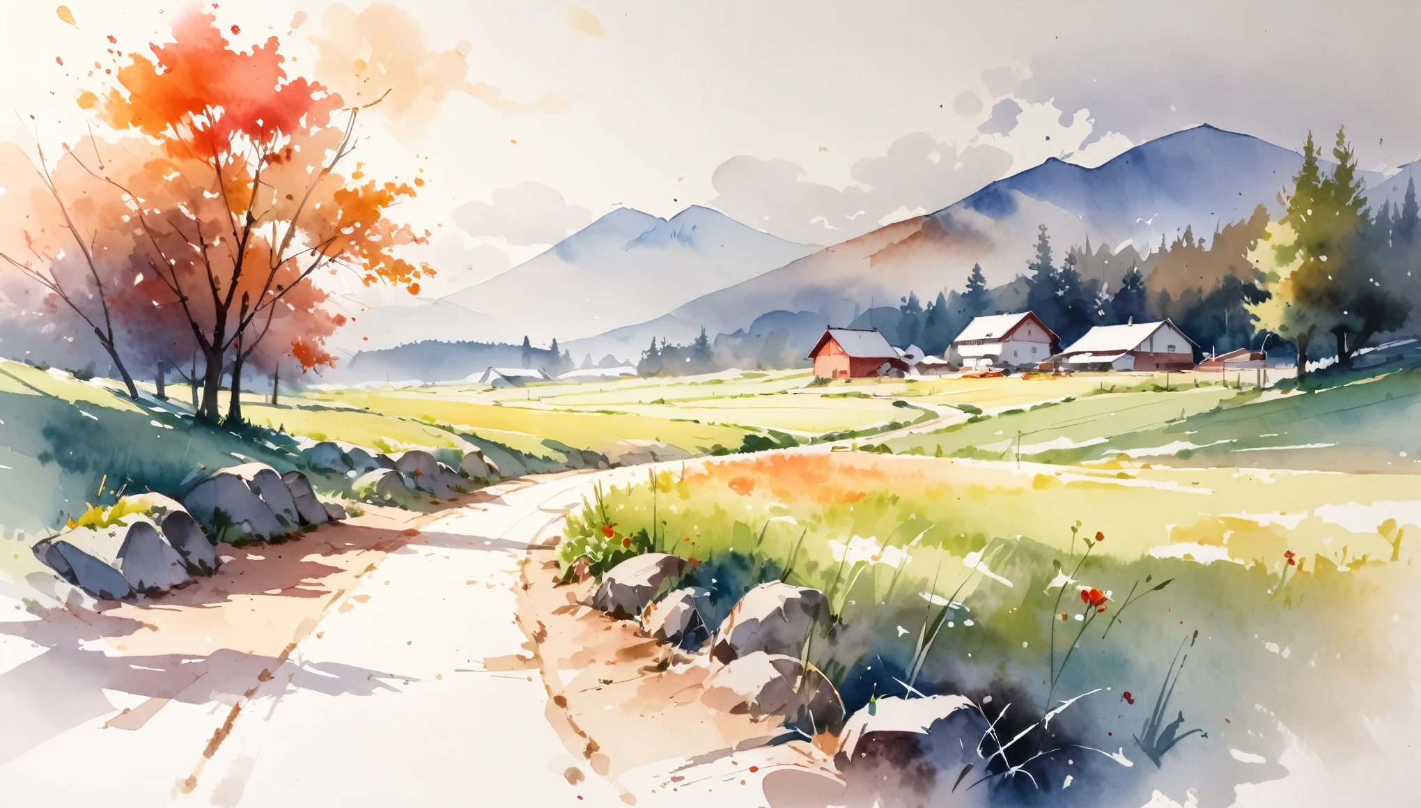 Watercolor Landscape