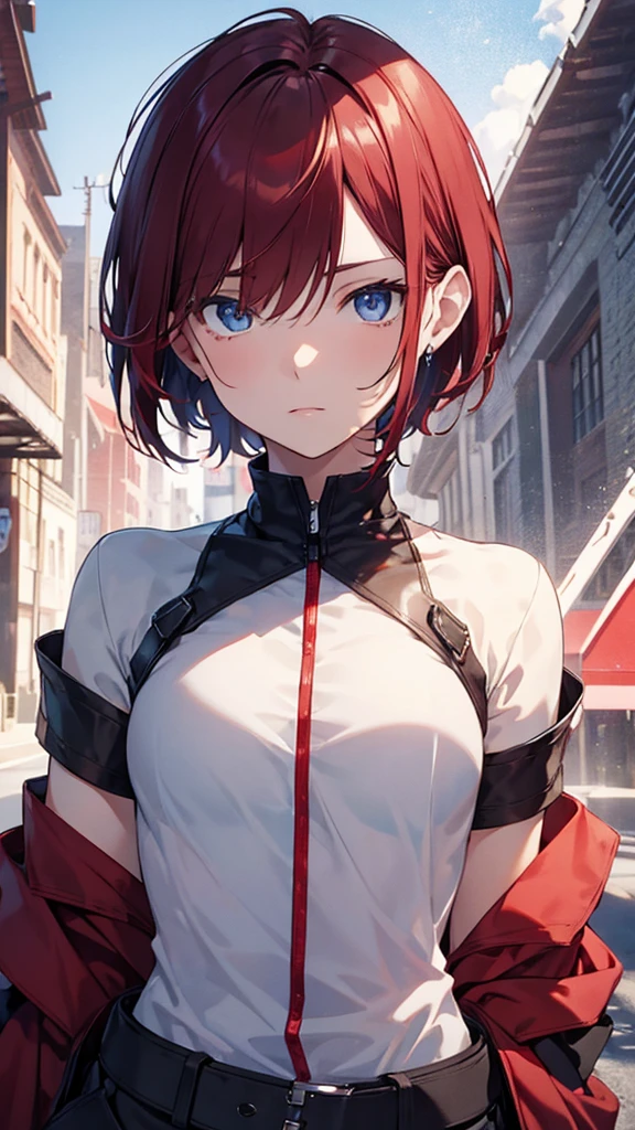 Highest quality　Short hair　male　Red and blue eyes　I don't have anything　kind　15 years old　Private Server　one person