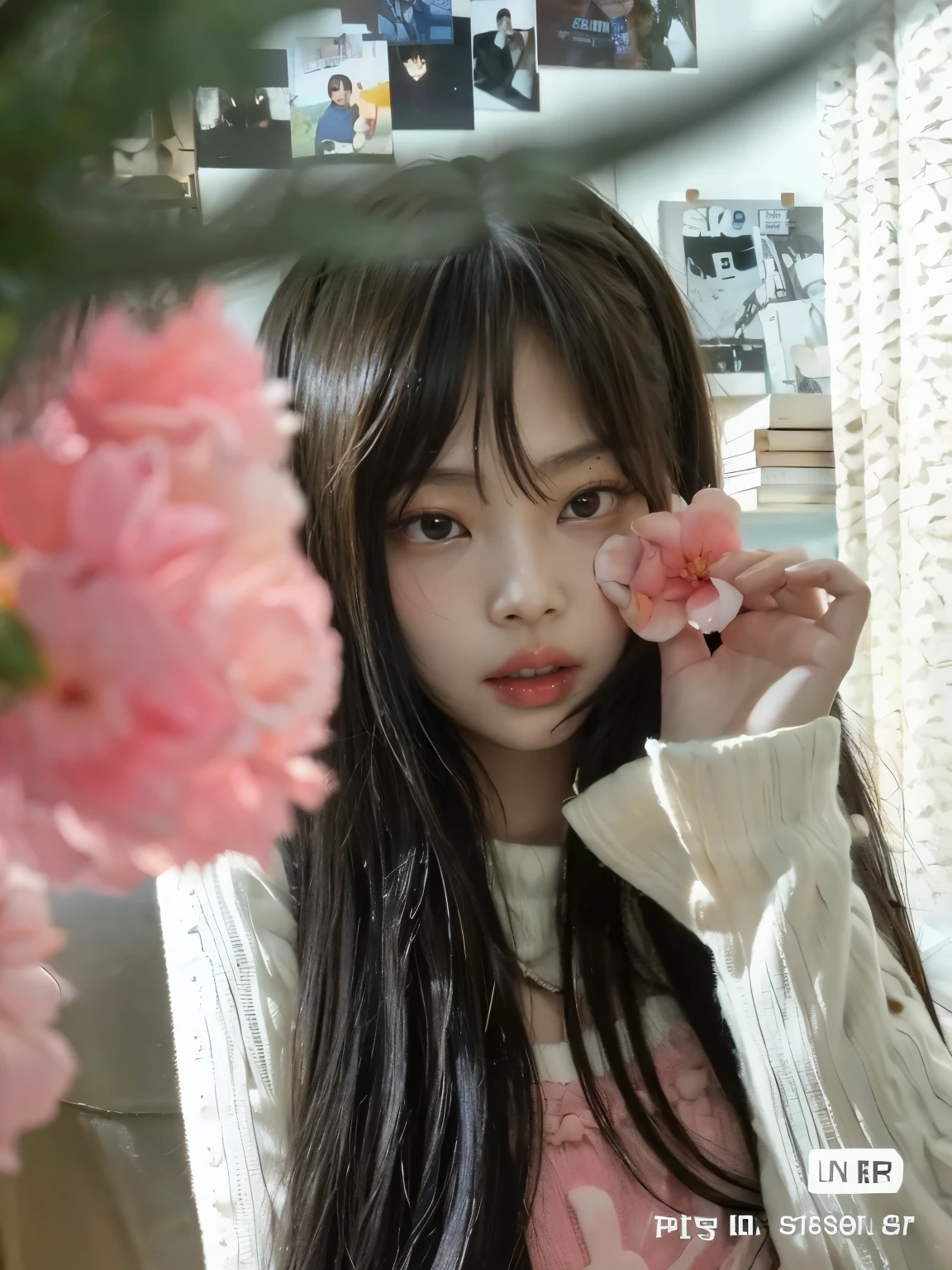 JENNIE from blackpink face, ULTRA HD, 8k