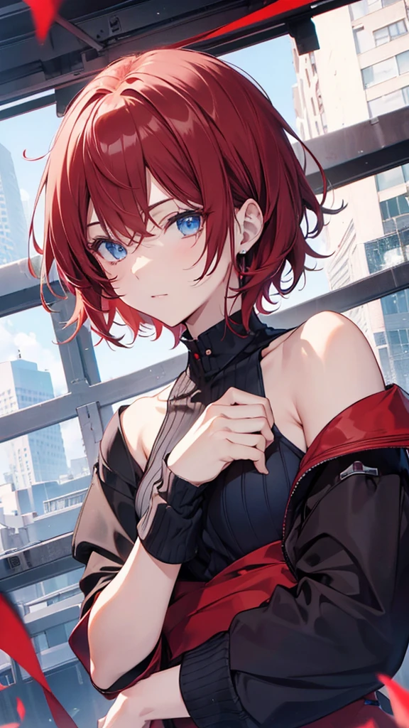 Highest quality Short hair male Red and blue eyes I don't have anything kind 15 years old Private Server one person