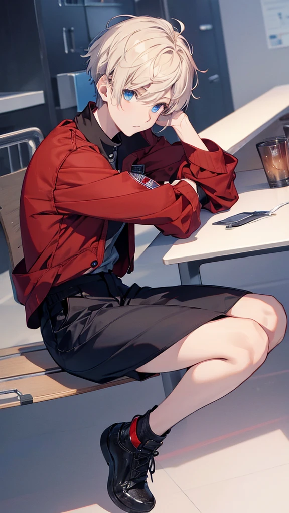 Highest quality Short hair male Red and blue eyes I don't have anything kind Private Server one person
